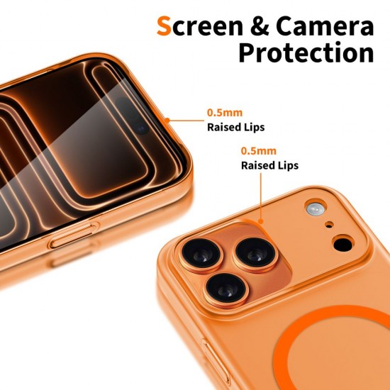 Tech-Protect Magslim MagSafe Case for iPhone 17 Pro - Orange