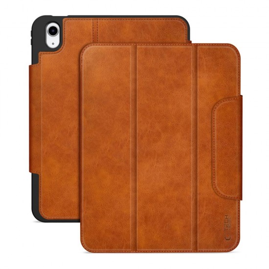 Tech-Protect Fleece Case for iPad 10.9” 10 / 2022 / 11” 11 / 2025 - Brown