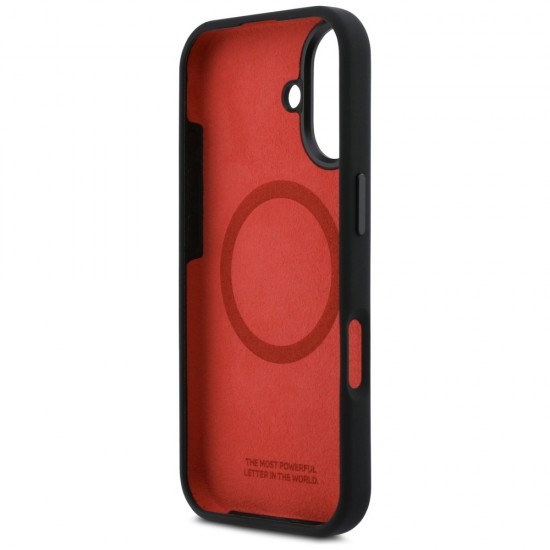 BMW M Silicon Horizontal Line MagSafe Case for iPhone 17 - Black