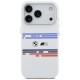 BMW M Silicon Horizontal Line MagSafe Case for iPhone 17 Pro - White