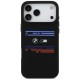 BMW M Silicon Horizontal Line MagSafe Case for iPhone 17 Pro Max - Black