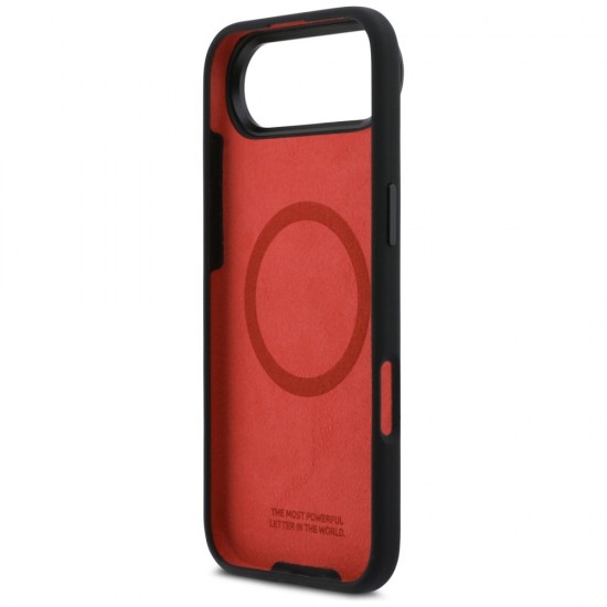 BMW M Silicon Horizontal Line MagSafe Case for iPhone Air - Black