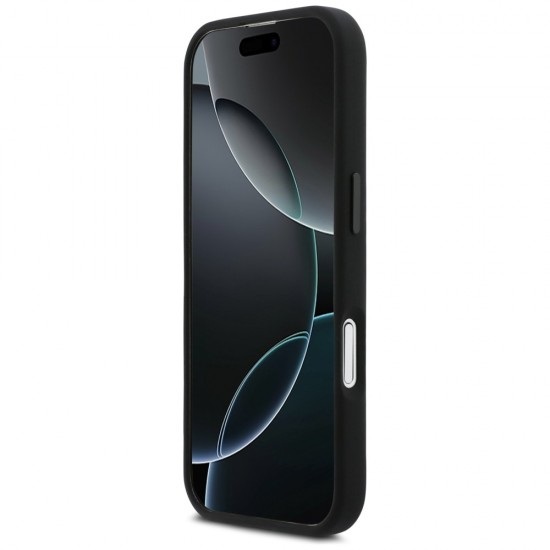 BMW M Silicon Vertical Logo MagSafe Case for iPhone 17 - Black