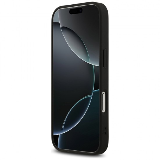 Guess 4G Printed Stripes MagSafe case for iPhone 17 Pro - black