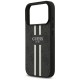 Guess 4G Printed Stripes MagSafe case for iPhone 17 Pro - black