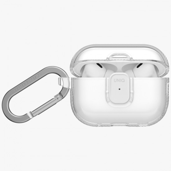 Uniq Glase Pro Case for AirPods Pro 3 Lock Case - Transparent