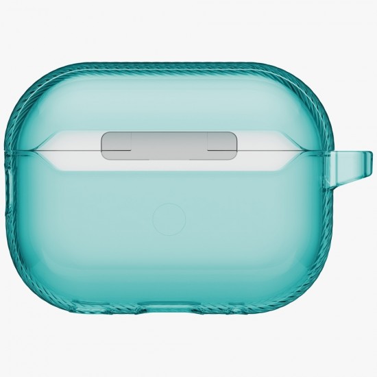 Uniq Glase Pro Case for AirPods Pro 3 Lock Case - Transparent Blue