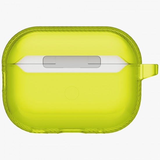 Uniq Glase Pro Case for AirPods Pro 3 Lock Case - Transparent Yellow
