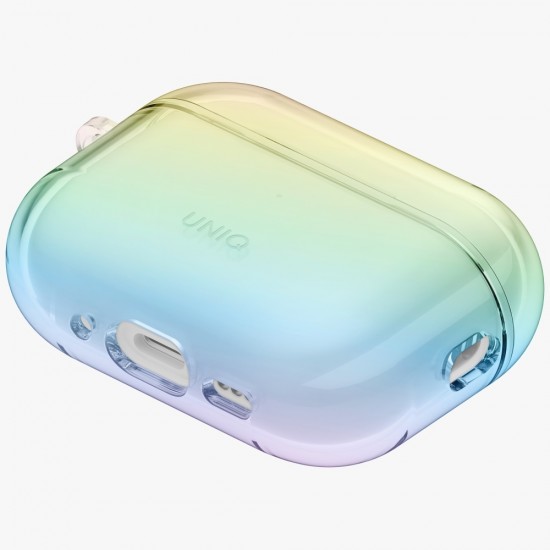 Uniq Iridescia Hang Case for AirPods Pro 3 - Transparent Multicolor