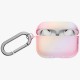 Uniq Iridescia Hang Case for AirPods Pro 3 - Transparent Pink