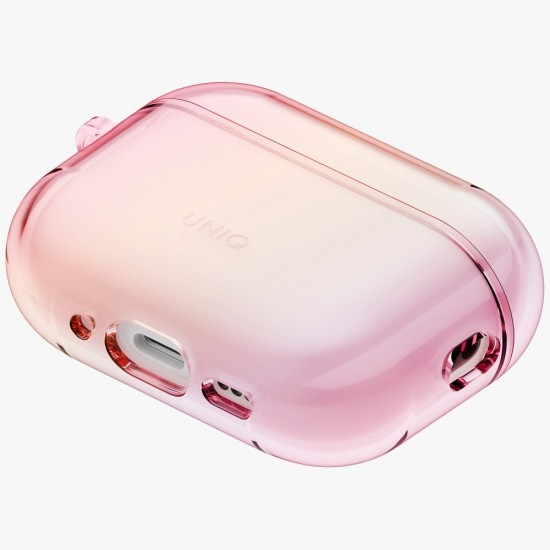 Uniq Iridescia Hang Case for AirPods Pro 3 - Transparent Pink