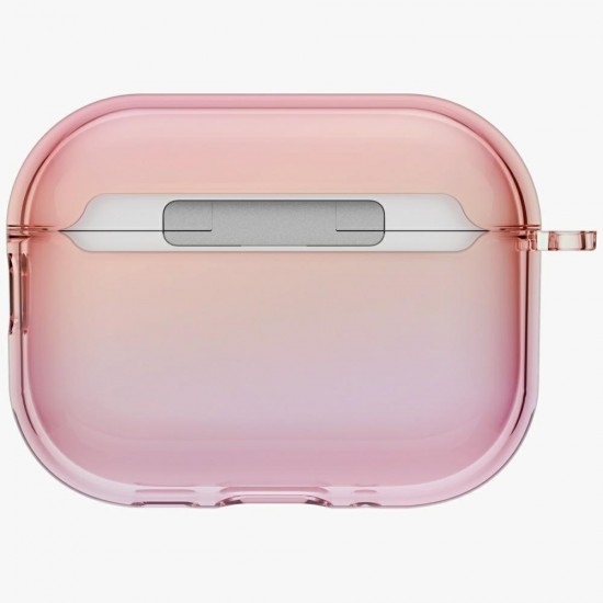 Uniq Iridescia Hang Case for AirPods Pro 3 - Transparent Pink
