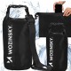 Wozinsky WWK-20 waterproof bag for sup kayak 20l - black