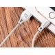 Dudao USB / Lightning cable 2.4A 1m white (L4L 1m white)