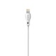 Dudao USB / Lightning cable 2.4A 1m white (L4L 1m white)