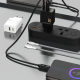 Dudao A27MaxCEU PD QC 35W USB-A USB-C Wall Charger with USB-C Cable - Black