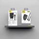 Dudao A26TCEU PD QC 25W GaN USB-A USB-C Wall Charger with USB-C Cable - Black
