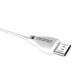 Dudao L4M USB-A - MicroUSB 2.4 A Cable 1m - White