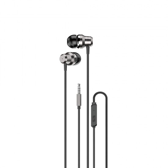 Dudao X10PRO in-ear headphones, wired, 3.5mm mini jack - black