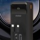 Dudao K15MAX 30000mAh PD 22.5W Powerbank with Built-in Cables - Black