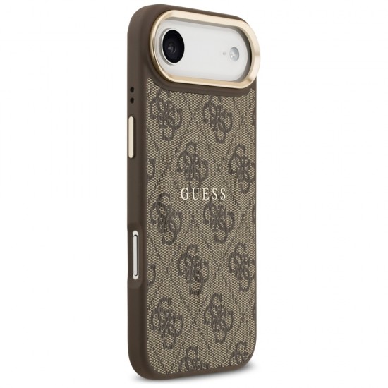 Guess 4G PU Classic Logo MagSafe Case for iPhone 17 Air - Brown