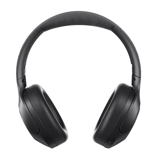 QCY H3 Lite Over-Ear Headphones with ANC Bluetooth 5.3 - Black