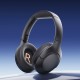 QCY H3 Lite Over-Ear Headphones with ANC Bluetooth 5.3 - Black