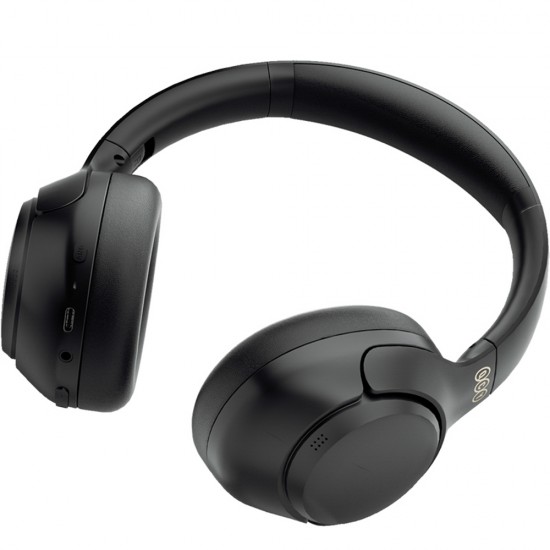 QCY H3 Over-Ear Headphones with ANC and Bluetooth 5.4 - Black