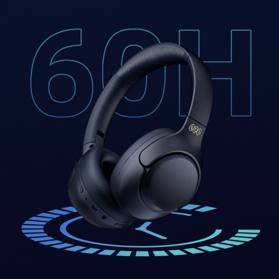QCY H3 Over-Ear Headphones with ANC and Bluetooth 5.4 - Black