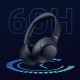 QCY H3 Over-Ear Headphones with ANC and Bluetooth 5.4 - Black