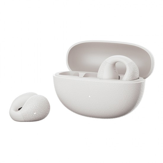 OWS QCY Crossky C10 Earphones with ENC Clip IPX5 Bluetooth 5.4 - White