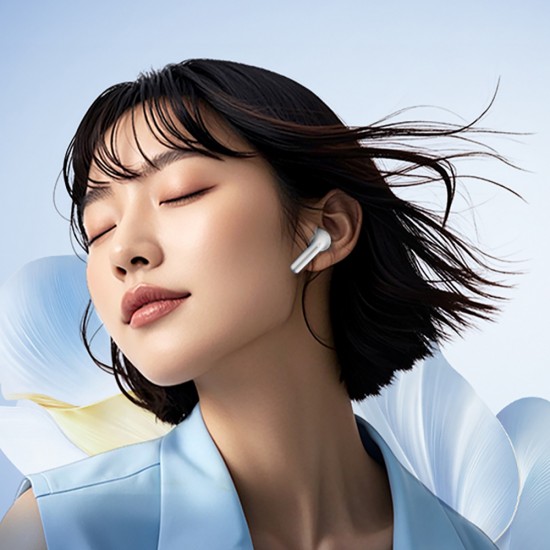 QCY AilyBuds E10 LDAC ENC IPX4 In-Ear Headphones - White