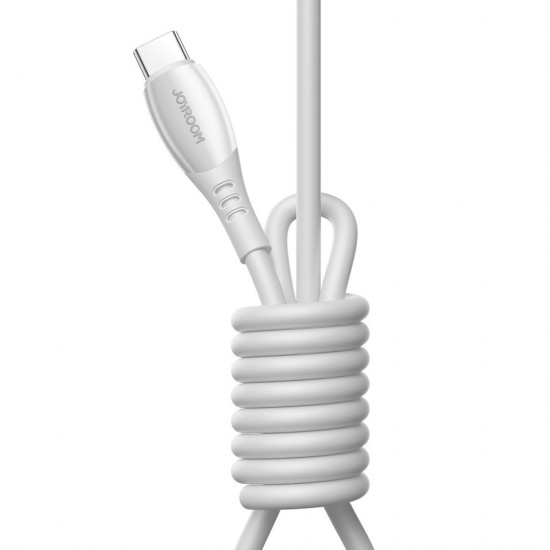 Joyroom S-A59 Vibrant Series 60W USB-C - USB-C Cable 1.2m - White