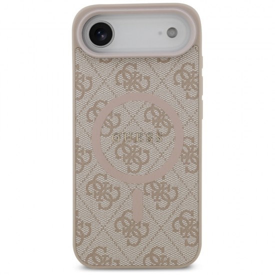 Guess 4G Ring Classic Logo MagSafe Case for iPhone 17 Air - Pink