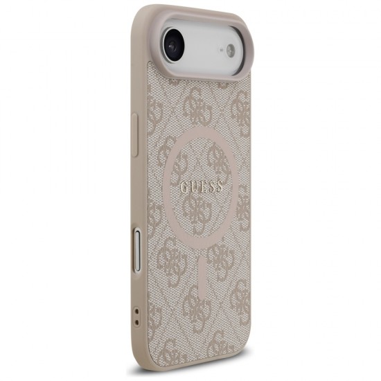Guess 4G Ring Classic Logo MagSafe Case for iPhone 17 Air - Pink