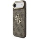 Guess 4G Big 4G Classic Logo Case for iPhone Air - Brown and Gold