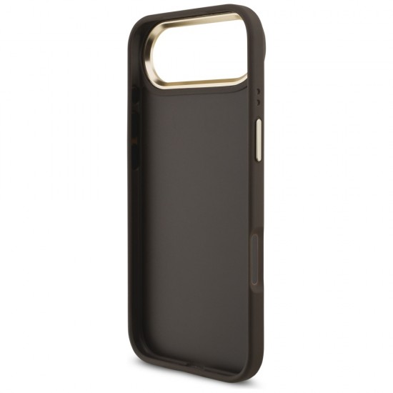 Guess 4G Big 4G Classic Logo Case for iPhone Air - Brown and Gold