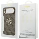 Guess 4G Big 4G Classic Logo Case for iPhone Air - Brown and Gold