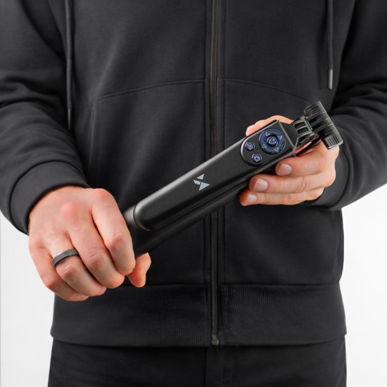 Selfie stick Wozinsky WC1Y70S telescopic tripod 1.7m with phone holder - black