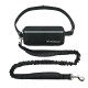 Wozinsky WPST-01 Hip Belt with Pouch and Elastic Leash for Running with a Dog - Black