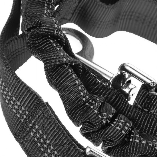 Wozinsky WPST-01 Hip Belt with Pouch and Elastic Leash for Running with a Dog - Black