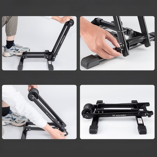 Wozinsky WSR-01 Folding Service Bike Stand - Black