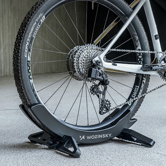 Wozinsky WSR-02 bicycle stand, stable, for bicycle wheels - black