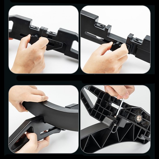 Wozinsky WSR-02 bicycle stand, stable, for bicycle wheels - black