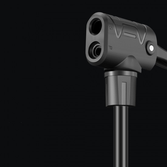 Wozinsky WPR-02 Floor Bicycle Pump - Black
