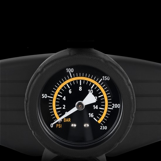 Wozinsky WPR-02 Floor Bicycle Pump - Black