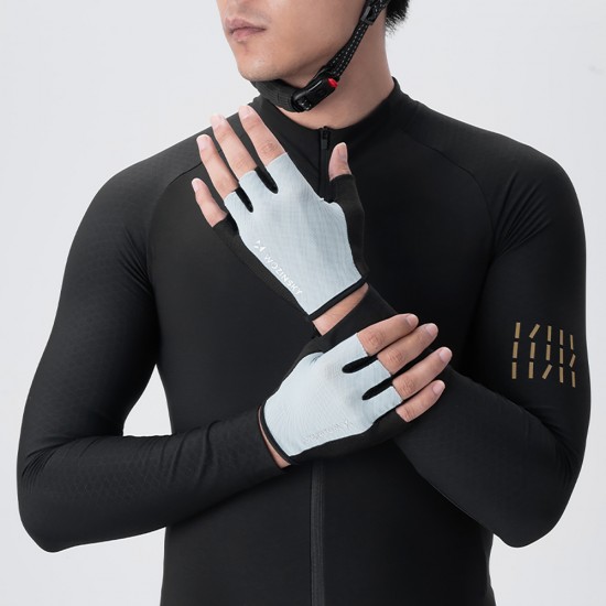 Wozinsky WRR-02XL cycling gloves size XL - gray