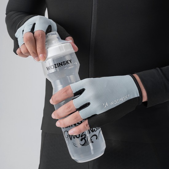 Wozinsky WRR-02XL cycling gloves size XL - gray