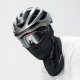 Wozinsky WKM-02B Balaclava Face Mask Motorcycle Bicycle Balaclava with Glasses Holes - Black