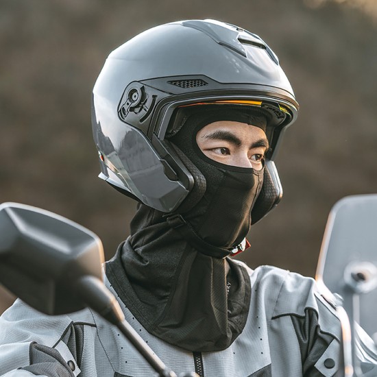 Wozinsky WKM-03B face mask motorcycle bicycle winter balaclava - black